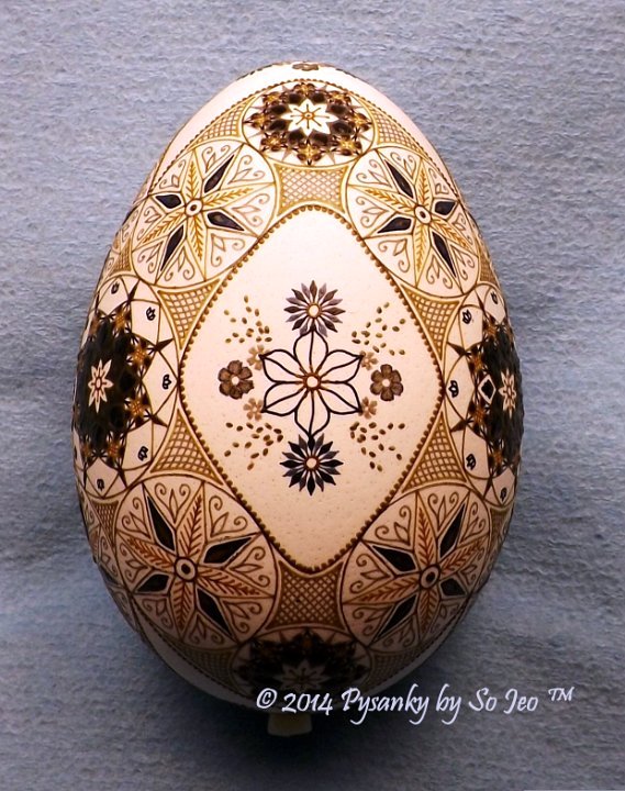 WIP Ukrainian Easter Egg Batik Art Pysanky By So Jeo